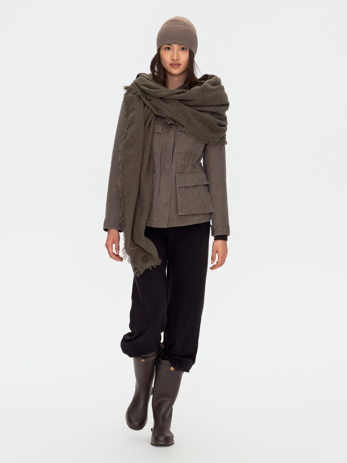 Wool Cashmere Beanie