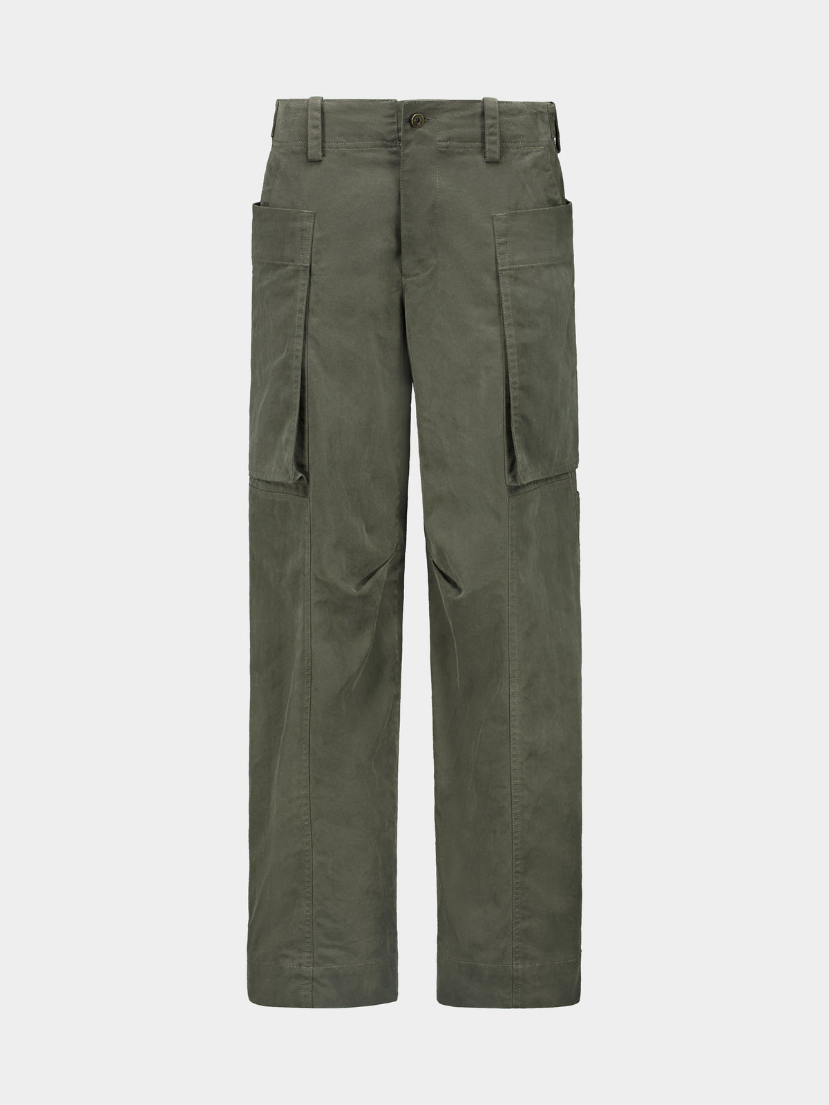 Oversized Pocket Tapered Cargo Trousers