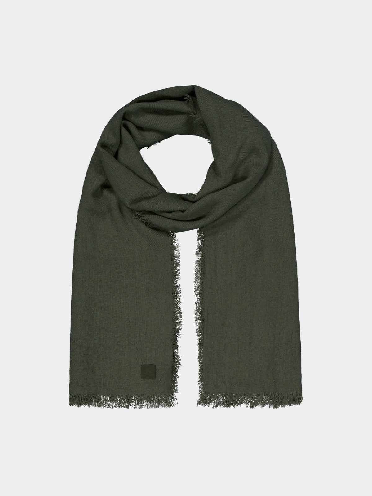 Slim Fringed Scarf