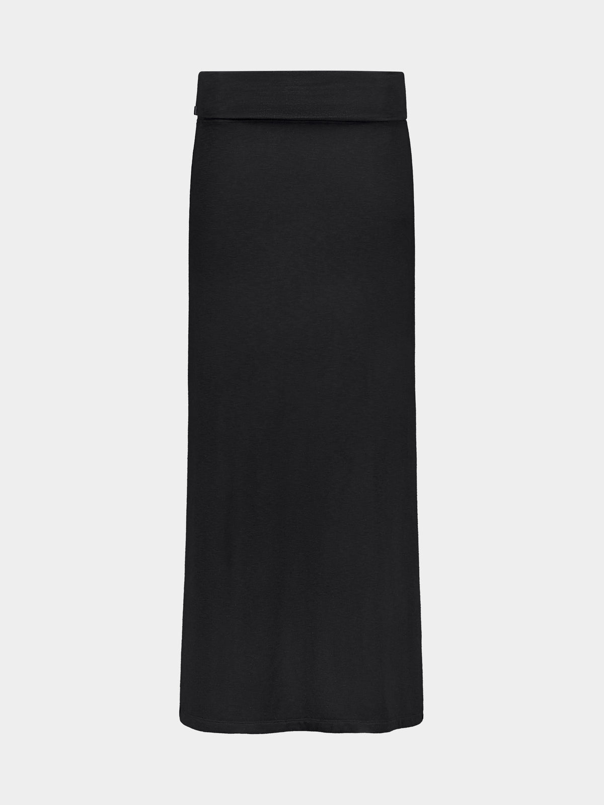 Foldover Maxi Skirt