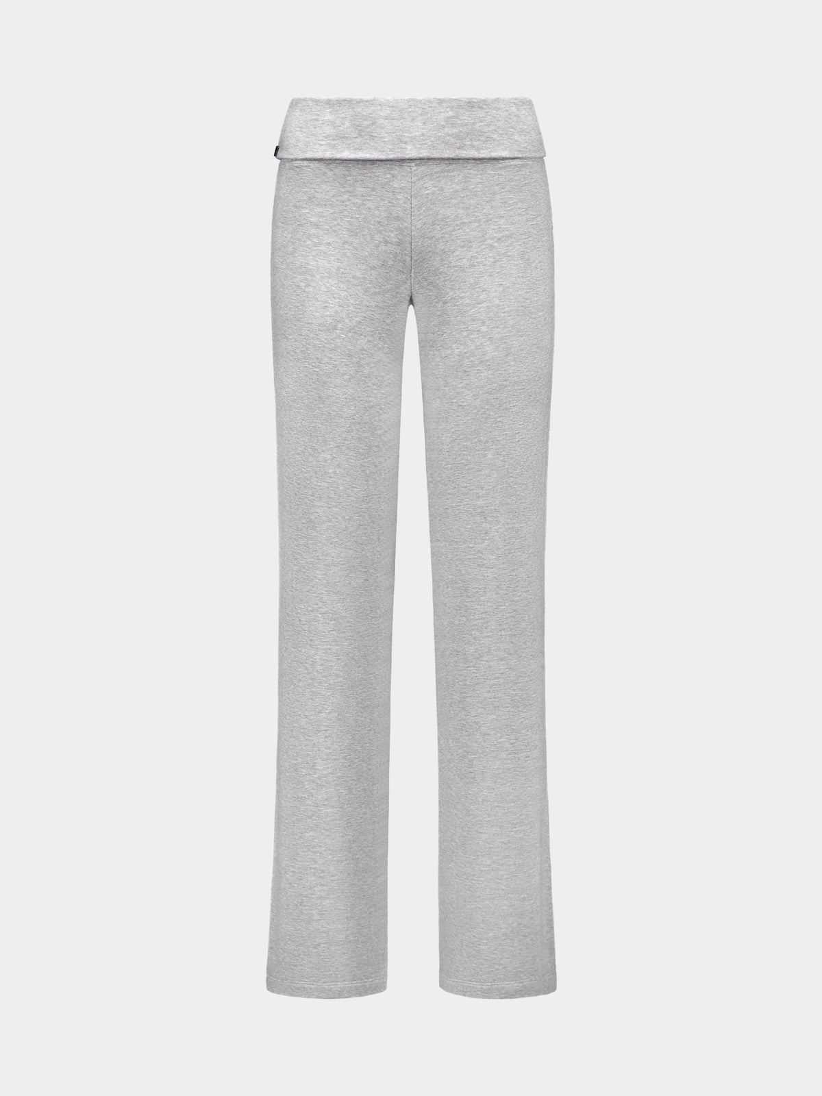 Foldover Straight Leg Trousers