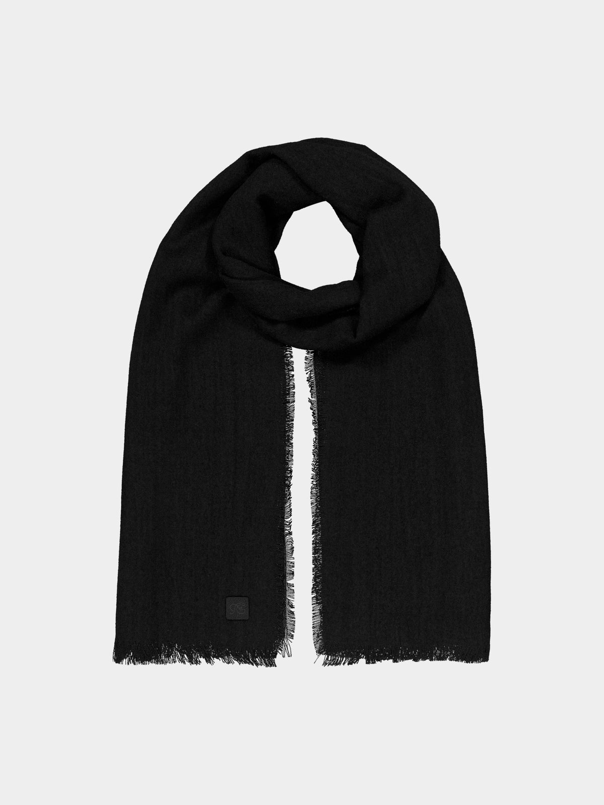Slim Fringed Scarf