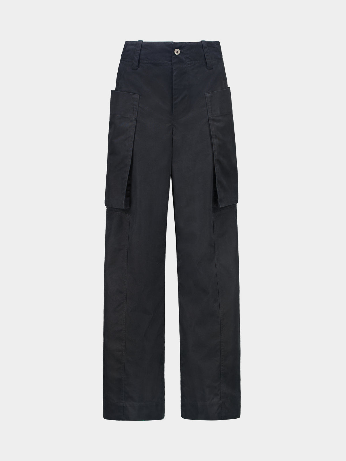 Oversized Pocket Wide Leg Cargo Trousers