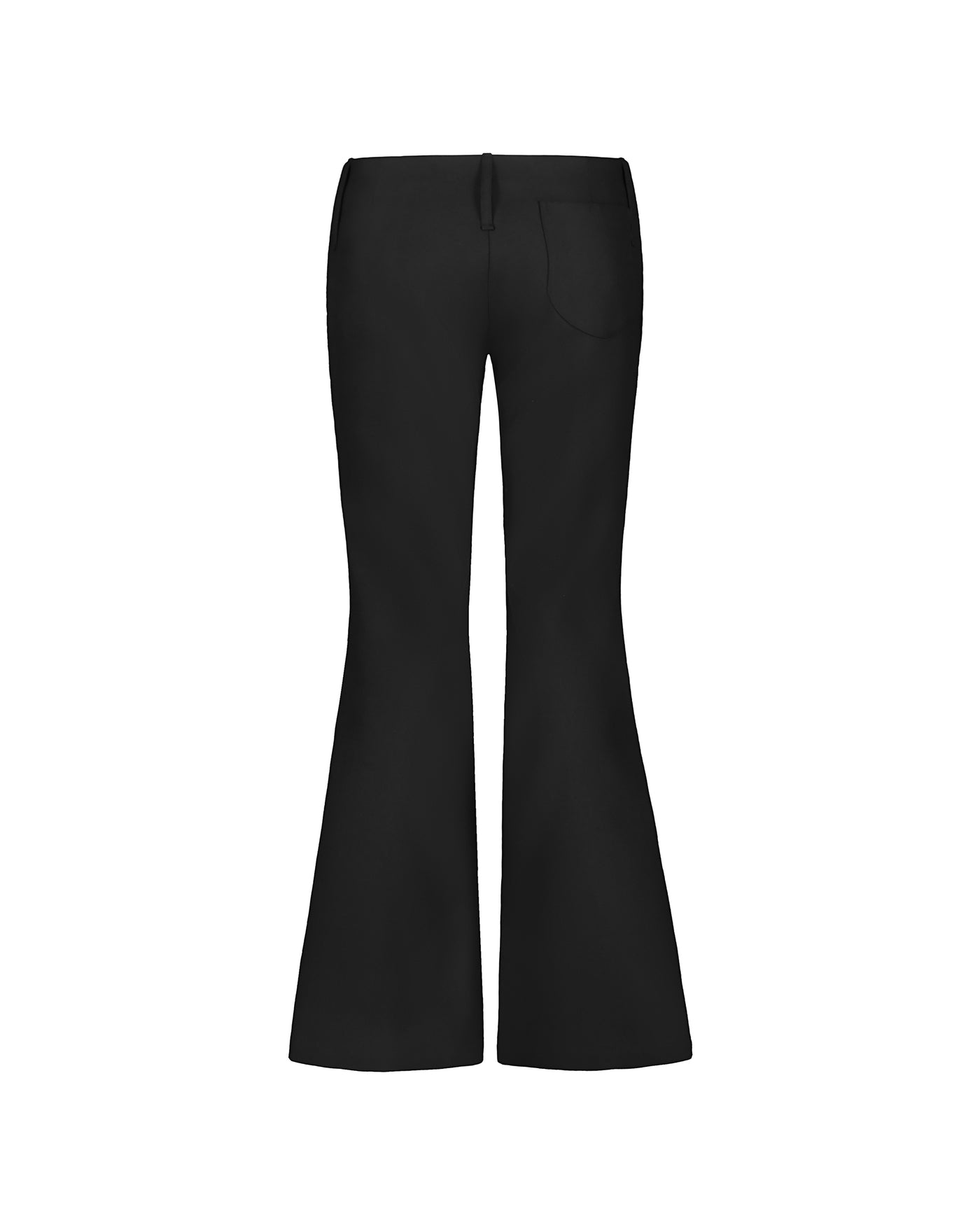 FaxCopyExpress Vline wide-leg pants - カジュアルパンツ