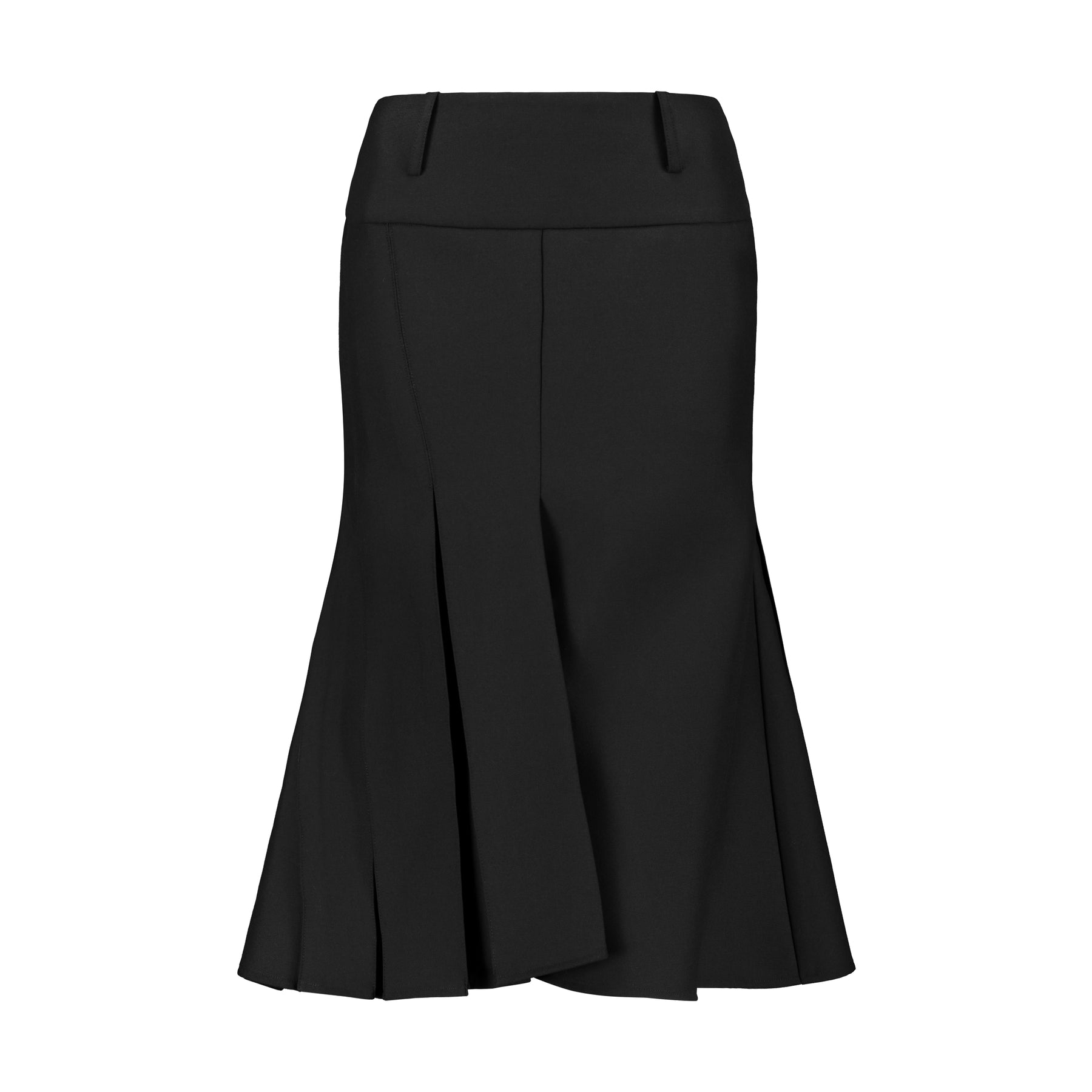 Pleated Fishtail Skirt – Fax Copy Express*