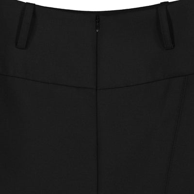 Pleated Fishtail Skirt