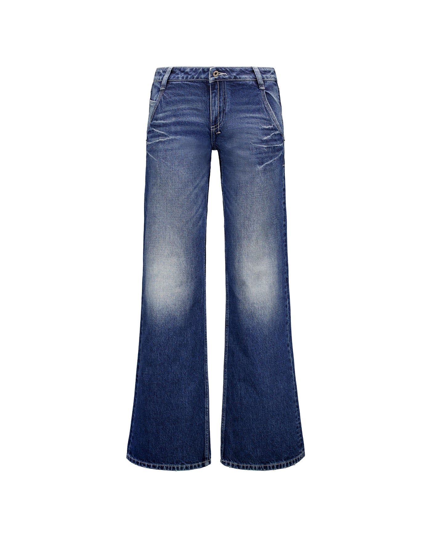 FaxCopyExpress BAGGY STRAIGHT JEANS - ファッション