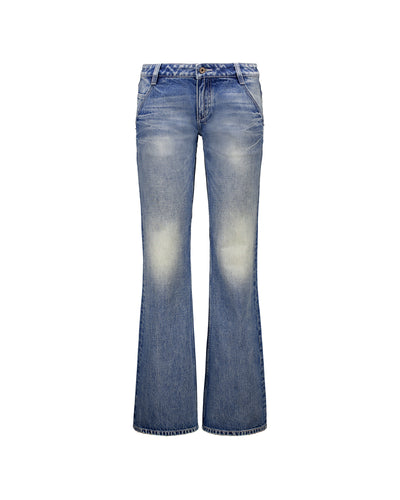 "000" Slim Flared Jeans