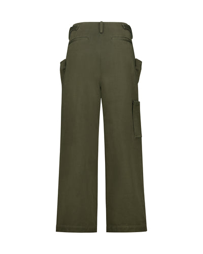 Vertical pocket cargo pants