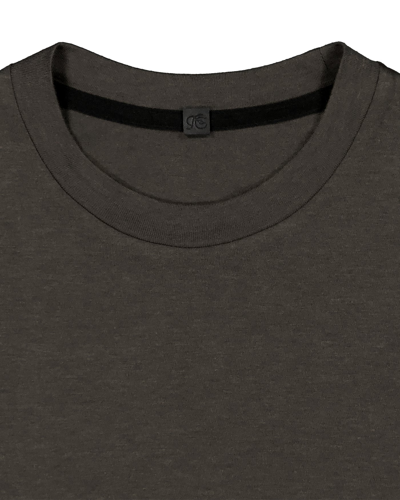 Thin T-shirt with wide neck