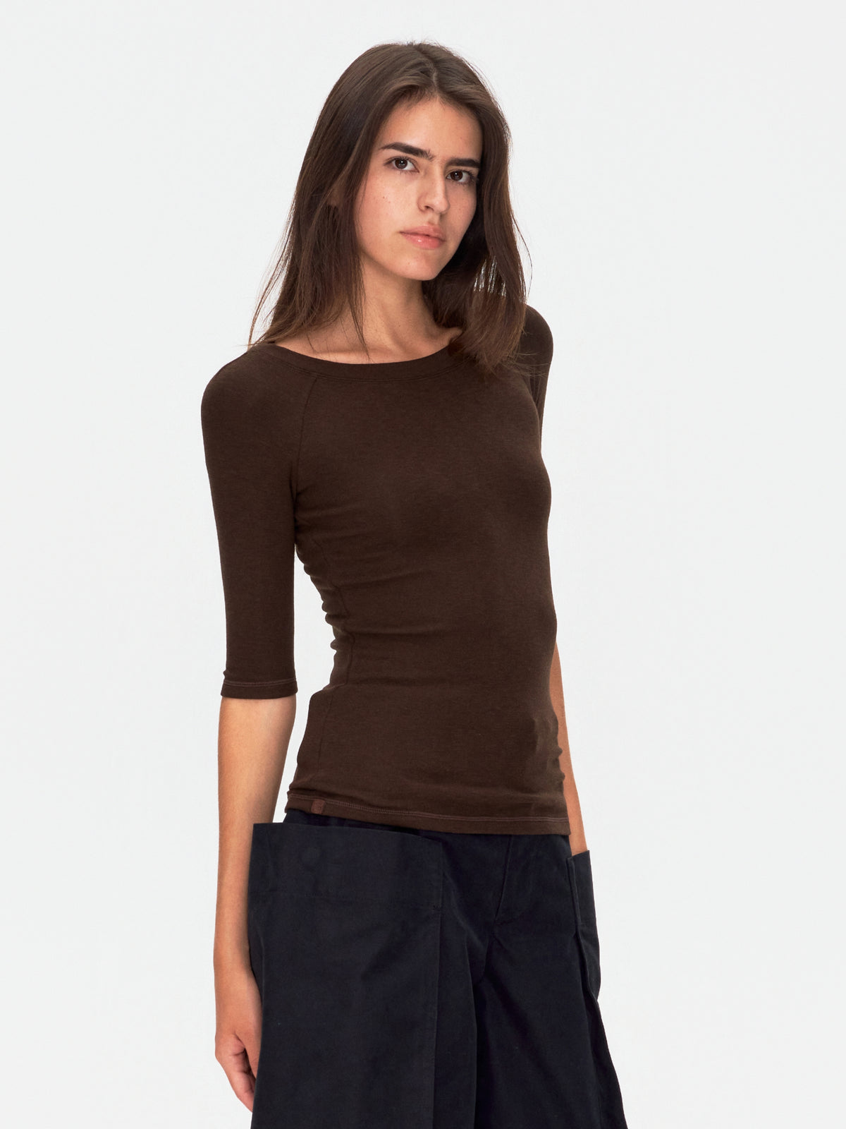 Boat Neck Top
