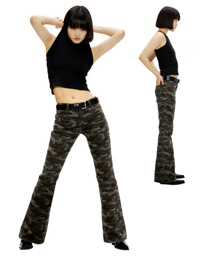 Slim Camouflage Jeans