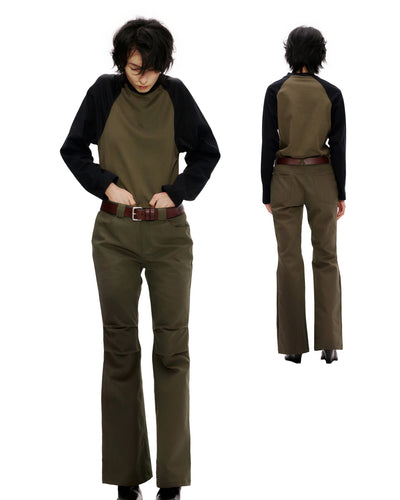 Long-sleeved Raglan Shirt