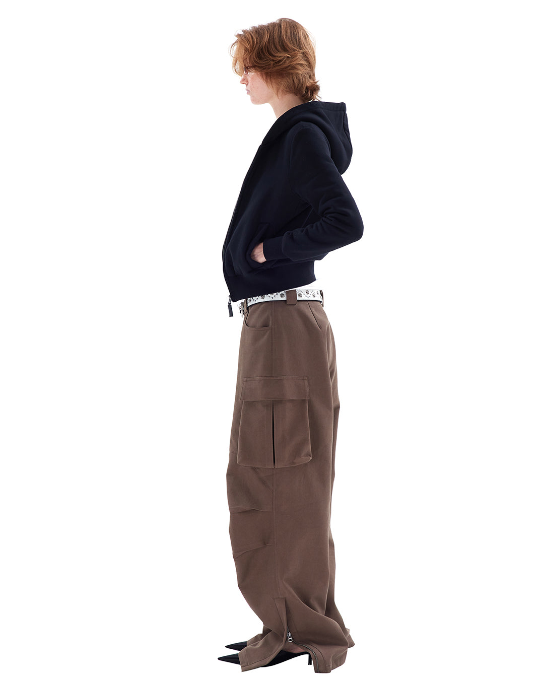 Slit-hem Cargo Pants – Fax Copy Express*