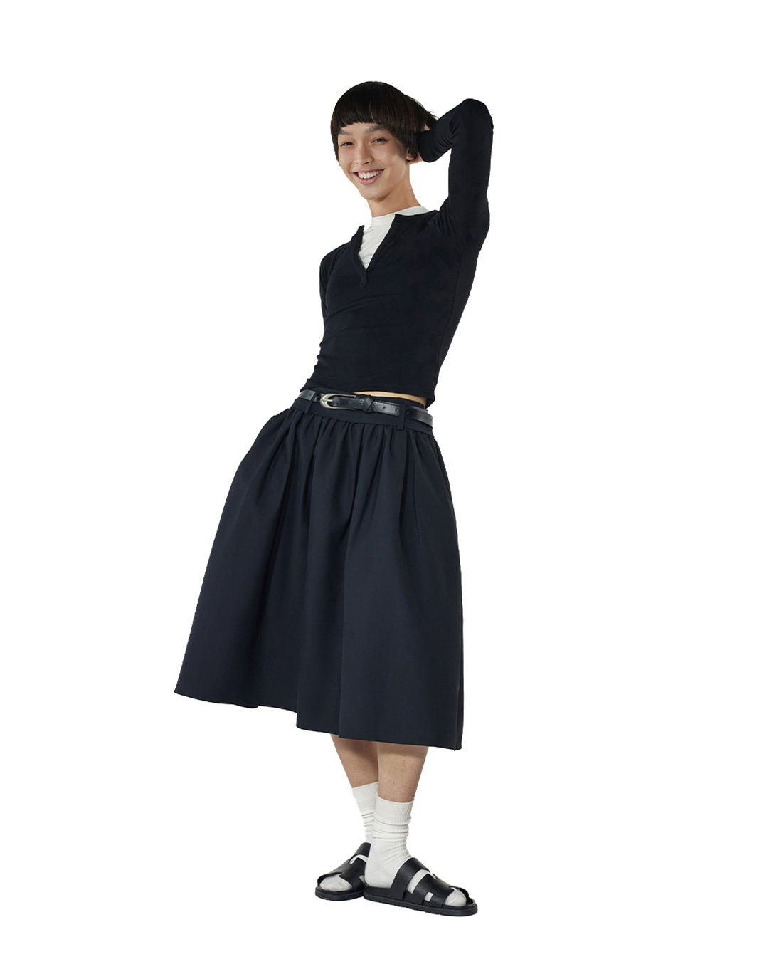 Midi Skirts  Mid Length Skirts  boohoo UK