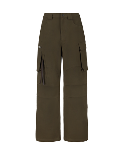 Slit-hem Cargo Pants