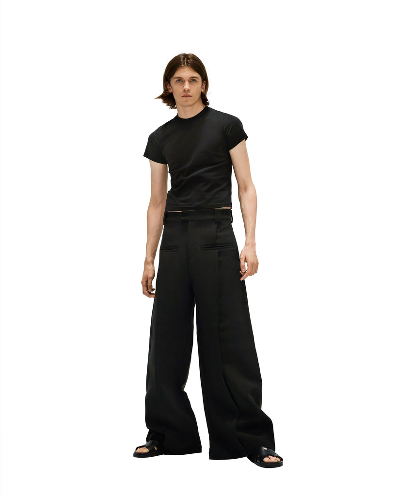 FaxCopyExpress black&white suit pants-