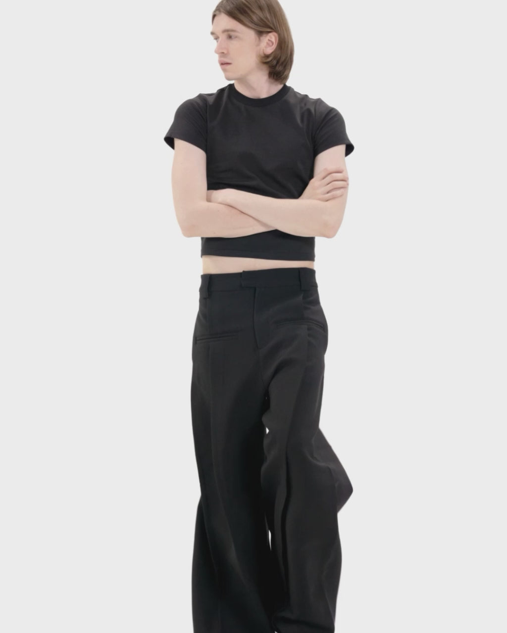 fax copy express WIDE-LEG SUIT PANTS | nate-hospital.com