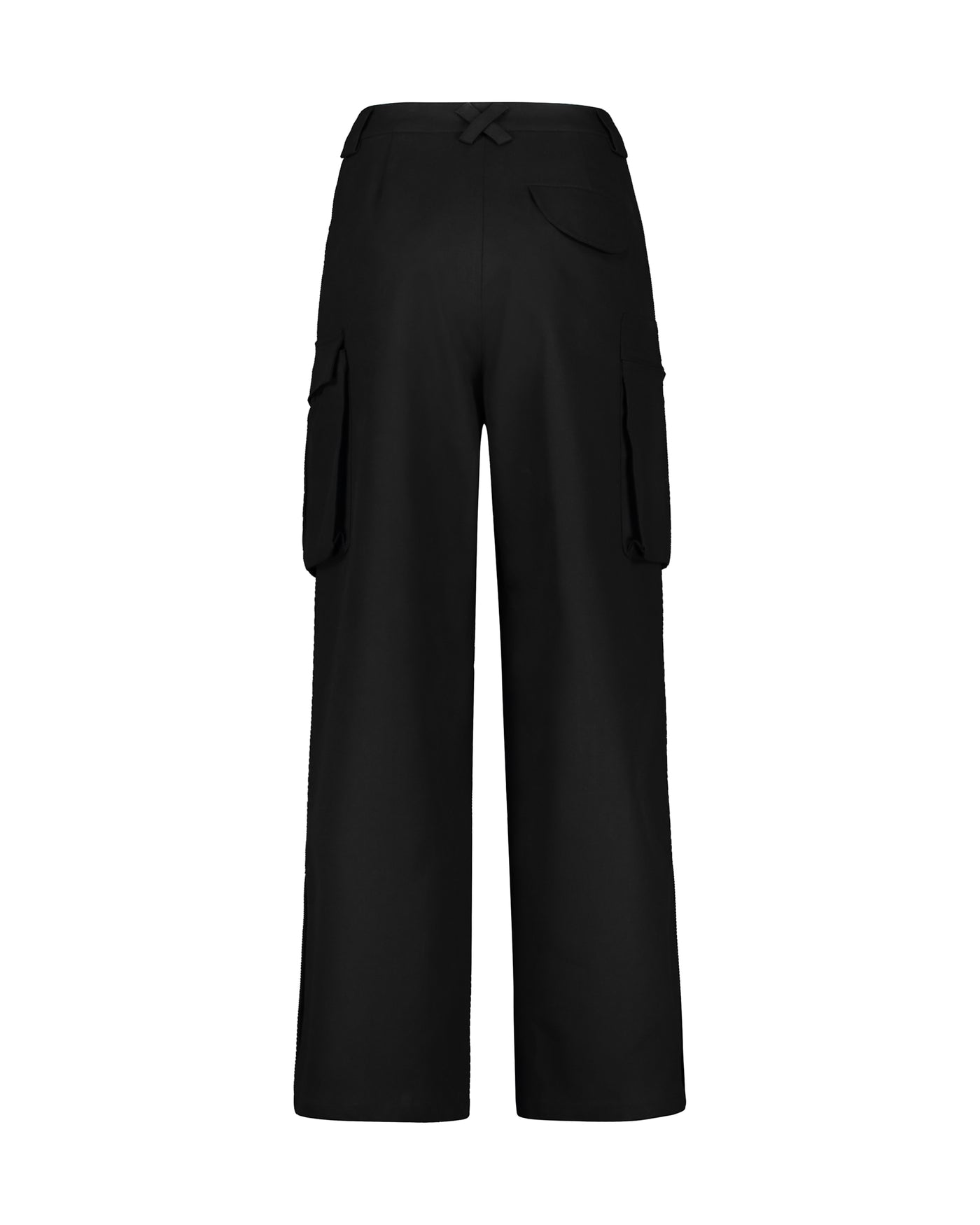 Fax Copy Express: Black V-Line Trousers